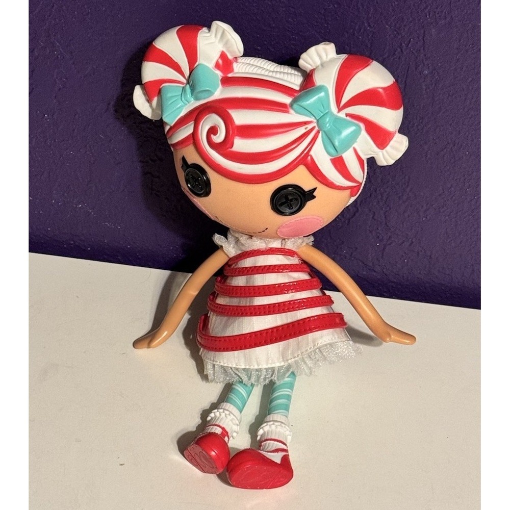 Lalaloopsy Mint E. Stripes Peppermint Doll 12-inch Full Size MGA Christmas Rare